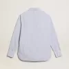 Camicia da uomo a righe sottili Camicia da uomo a righe sottili