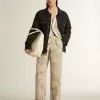Cardigan da donna con stampa floreale e ricami Cardigan da donna con stampa floreale e ricami