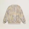 Cardigan da donna con stampa floreale e ricami Cardigan da donna con stampa floreale e ricami