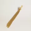 Catena per borsa in ottone color oro Catena per borsa in ottone color oro