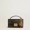 Ciondolo in ottone color oro con firma Golden Goose Ciondolo in ottone color oro con firma Golden Goose