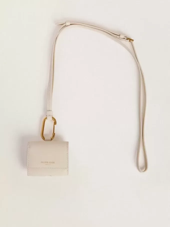 Custodia AirPods bianca consumata