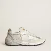 Dad-Star da donna in mesh bianco e pelle scamosciata Dad-Star da donna in mesh bianco e pelle scamosciata