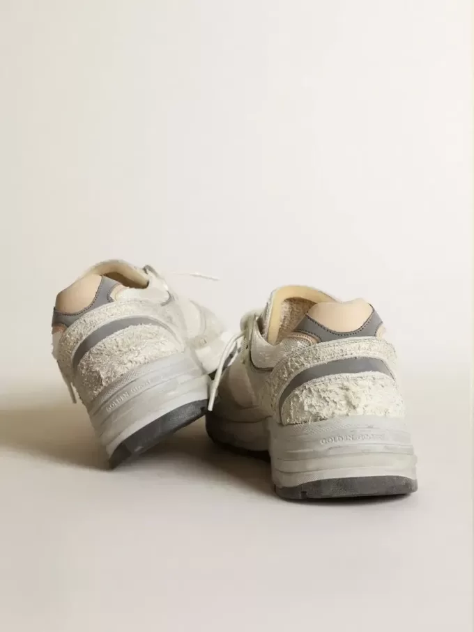 Dad-Star da donna in mesh bianco e pelle scamosciata Dad-Star da donna in mesh bianco e pelle scamosciata