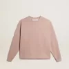 Felpa rosa cipria con logo rovesciato sul retro – Jersey Capsule Felpa rosa cipria con logo rovesciato sul retro – Jersey Capsule