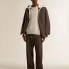 Felpa unisex in cotone con cappuccio e stampa sul retro Felpa unisex in cotone con cappuccio e stampa sul retro