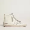 Francy donna in pelle con stella in pelle scamosciata Francy donna in pelle con stella in pelle scamosciata