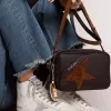 Francy donna in pelle con stella in pelle scamosciata Francy donna in pelle con stella in pelle scamosciata