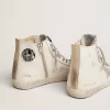 Francy donna in pelle con stella in pelle scamosciata Francy donna in pelle con stella in pelle scamosciata
