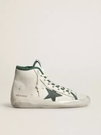 Francy LTD da donna in pelle nappa con stella in gomma verde