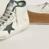 Francy LTD da donna in pelle nappa con stella in gomma verde Francy LTD da donna in pelle nappa con stella in gomma verde