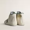 Francy LTD da donna in pelle nappa con stella in gomma verde Francy LTD da donna in pelle nappa con stella in gomma verde