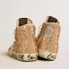 Francy Penstar in paillettes con stella in pelle e inserti in camoscio Francy Penstar in paillettes con stella in pelle e inserti in camoscio