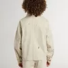 Giacca beige per bambino con spruzzi multicolori