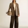 Giacca da donna con motivo pied-de-poule e ricamo all-over in paillettes Giacca da donna con motivo pied-de-poule e ricamo all-over in paillettes