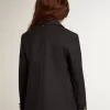 Giacca doppiopetto con bottoni blu scuro da bambino Giacca doppiopetto con bottoni blu scuro da bambino