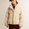 Giacca imbottita in ecopiuma con chiusura zip e cappuccio
