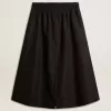 Gonna svasata in nylon tecnico nero
