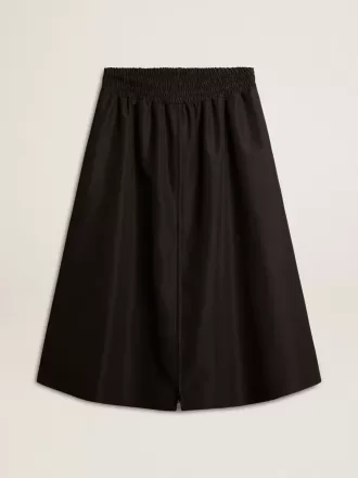 Gonna svasata in nylon tecnico nero