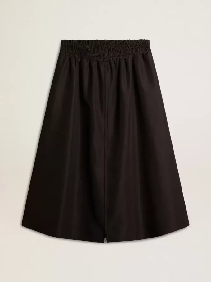 Gonna svasata in nylon tecnico nero