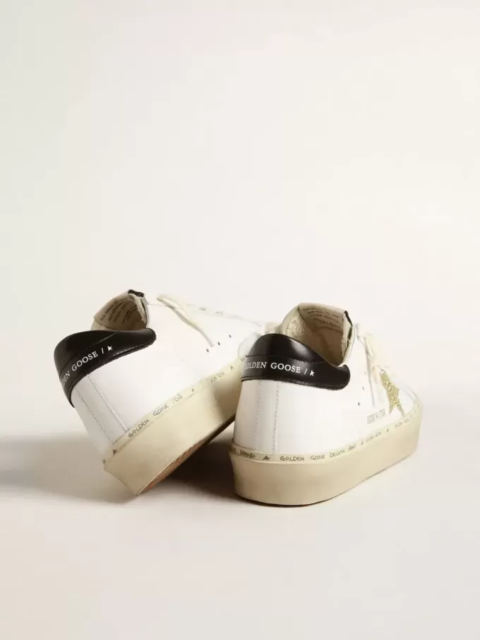 Hi Star con stella in cristallo Swarovski e linguetta nera sul tallone