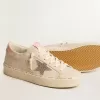 Hi Star LTD in nappa con stella in pelle scamosciata e cristalli Swarovski rosa Hi Star LTD in nappa con stella in pelle scamosciata e cristalli Swarovski rosa