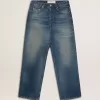 Jeans da uomo loose fit lavaggio medio CNY