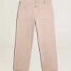 Jeans da uomo tinti di rosa