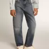 Jeans elasticizzati da bambino in denim blu