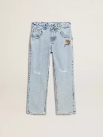 Jeans in denim leggero da bambino