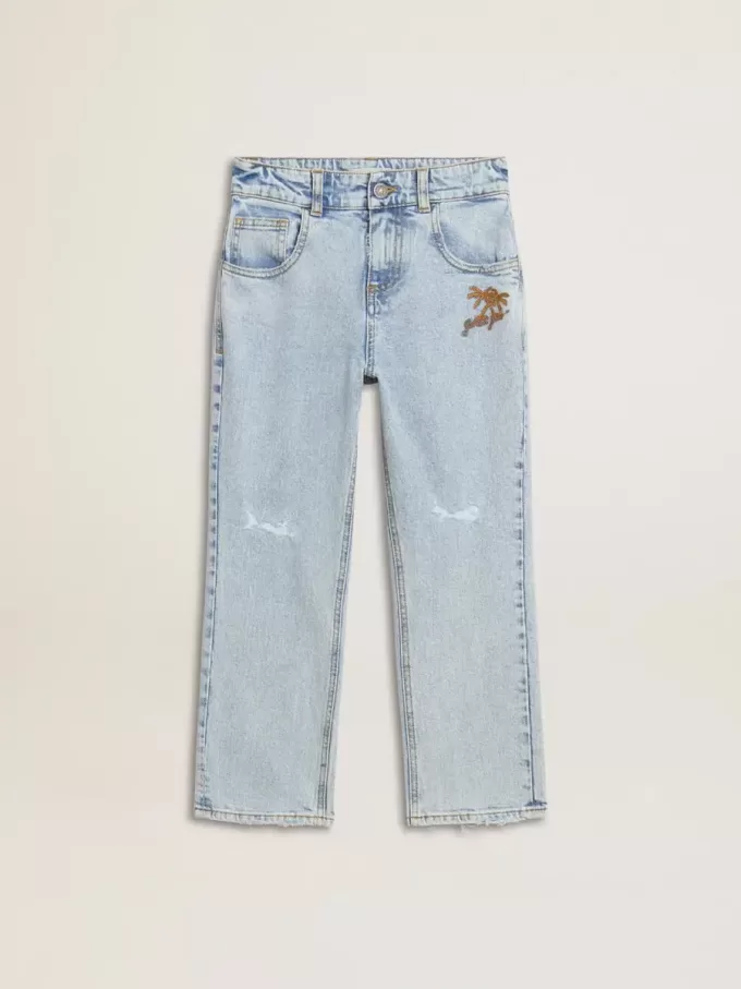 Jeans in denim leggero da bambino