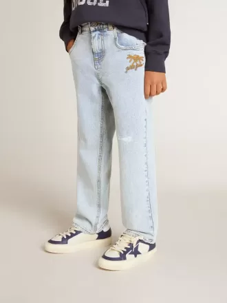 Jeans in denim leggero da bambino
