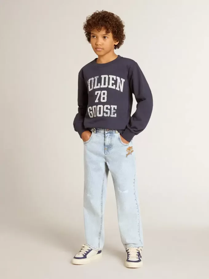 Jeans in denim leggero da bambino