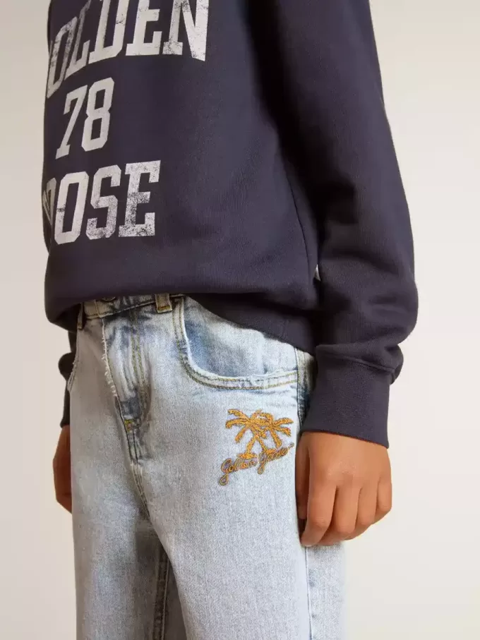 Jeans in denim leggero da bambino