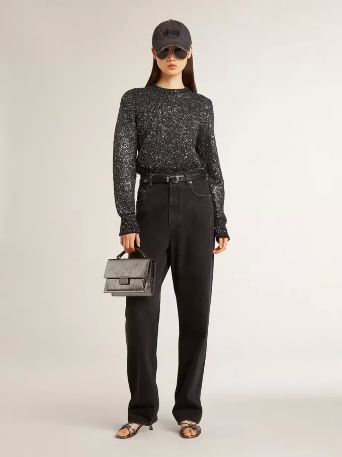 Jeans neri da donna