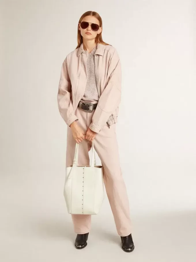 Jeans rosa da donna
