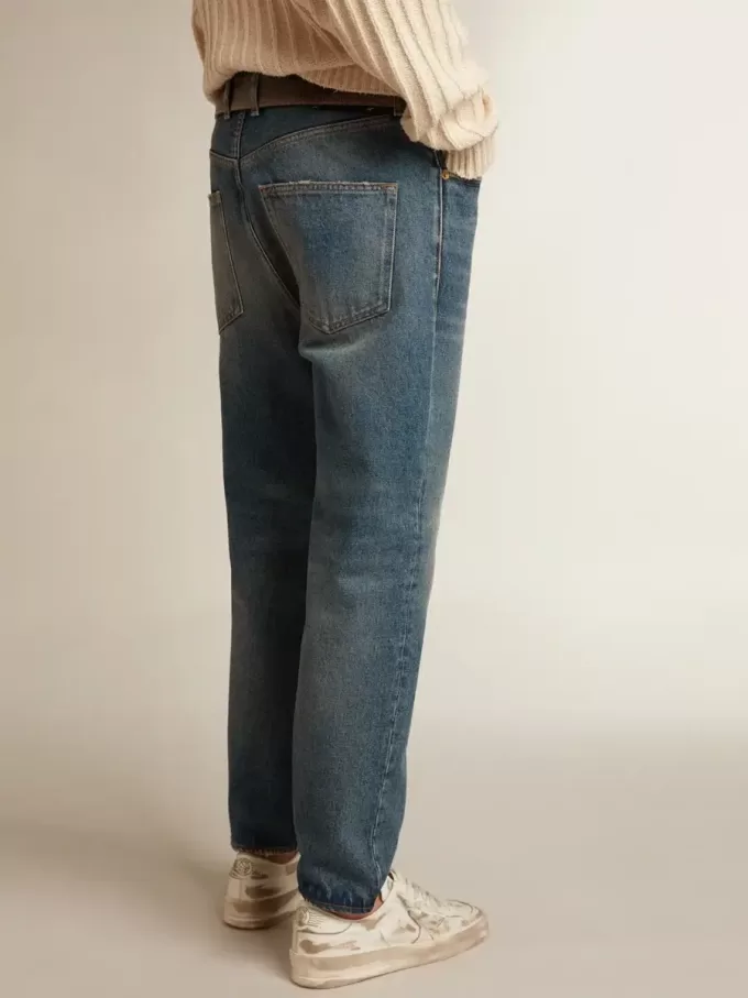 Jeans slim fit da uomo con lavaggio medio Jeans slim fit da uomo con lavaggio medio