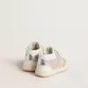 Junior June in pelle rosa con inserti in pelle metallizzata e stella in pelle scamosciata Junior June in pelle rosa con inserti in pelle metallizzata e stella in pelle scamosciata