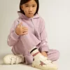 Junior May School in pelle con stella glitterata e linguetta sul tallone