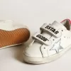 Junior Old School con stella in pelle laminata color acquamarina