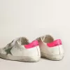 Junior Old School con stella in pelle laminata color acquamarina