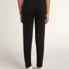 Leggings neri da bambina con stelle bianche sui lati Leggings neri da bambina con stelle bianche sui lati