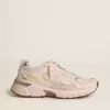 Lightstar da donna con tomaia in pelle rosa e mesh e stella rosa Lightstar da donna con tomaia in pelle rosa e mesh e stella rosa