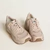 Lightstar da donna con tomaia in pelle rosa e mesh e stella rosa Lightstar da donna con tomaia in pelle rosa e mesh e stella rosa