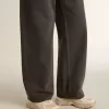 Lightstar da uomo in pelle grigio tortora e mesh con stella in TPU beige