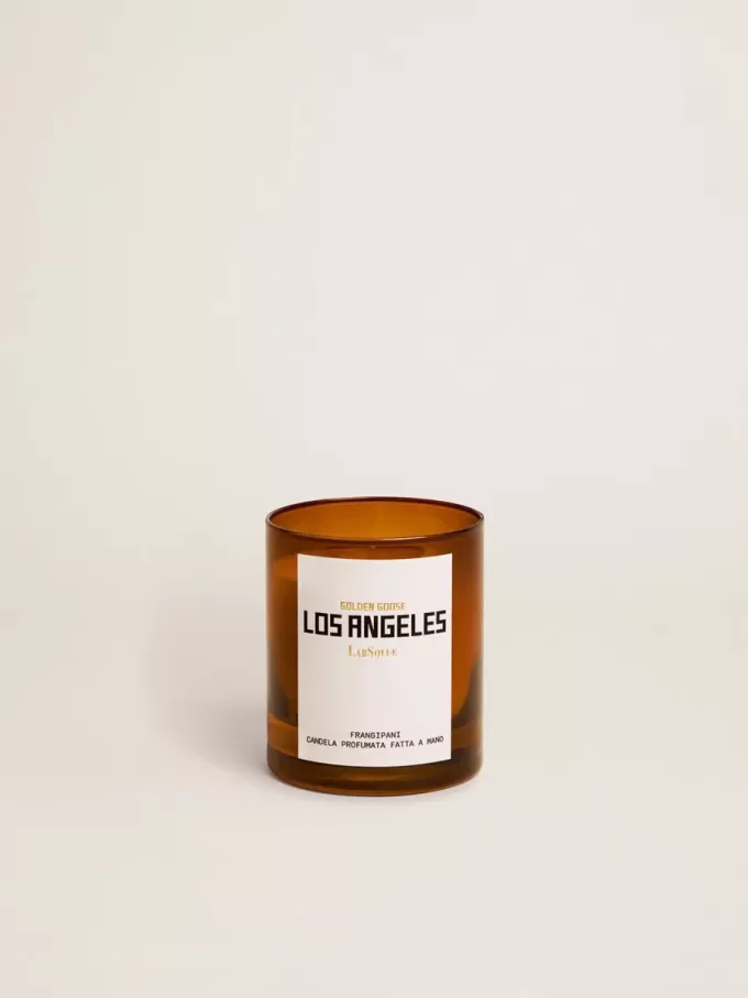 Los Angeles Essence Candela profumata alla frangipane 200 g Los Angeles Essence Candela profumata alla frangipane 200 g