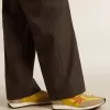 Marathon da uomo con tomaia in nylon giallo e stella arancione Marathon da uomo con tomaia in nylon giallo e stella arancione