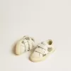 May School Young in glitter con stella in pelle e linguetta in camoscio sul tallone May School Young in glitter con stella in pelle e linguetta in camoscio sul tallone