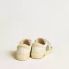 May School Young in glitter con stella in pelle e linguetta in camoscio sul tallone May School Young in glitter con stella in pelle e linguetta in camoscio sul tallone