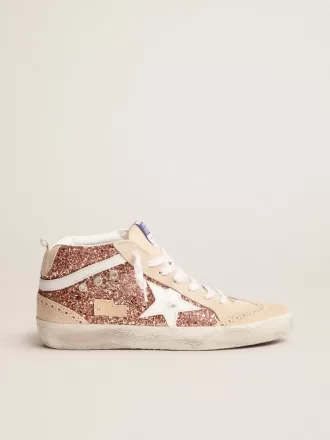 Mid Star da donna con glitter rosa Mid Star da donna con glitter rosa